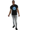 Miniatyrbild 4 av 5: Marvel Herr Avengers t-shirt med glödande logotyp