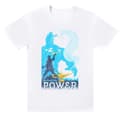 Miniatyrbild 1 av 3: Disney T-shirt i bomull för flickor - Aladdin-filmen Släpp loss kraften