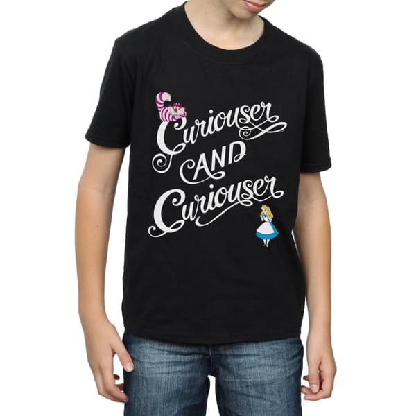 Disney Pojkar - Alice i underlandet - Curiouser T-shirt