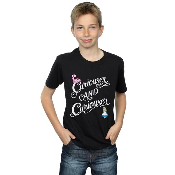 Disney Pojkar - Alice i underlandet - Curiouser T-shirt