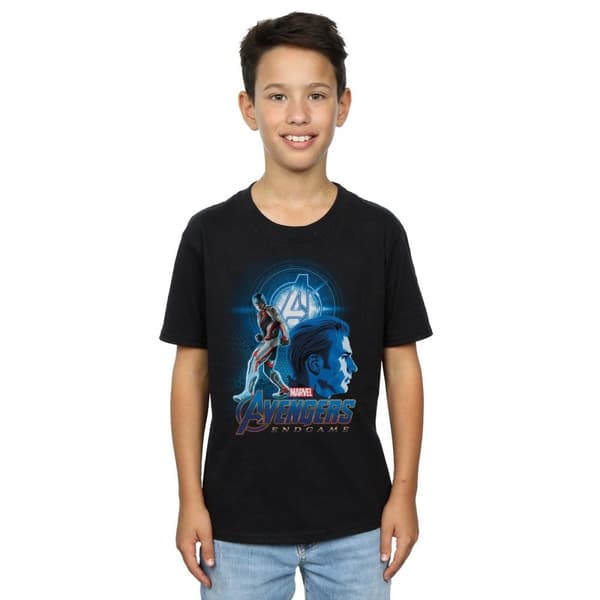 Marvel Pojkar Avengers Endgame Captain America Team Suit T-shirt