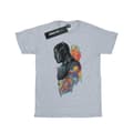Miniatyrbillede 1 af 5: Marvel Womens/Ladies Black Panther Profile Cotton Boyfriend T-Shirt