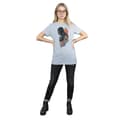 Miniatyrbillede 4 af 5: Marvel Womens/Ladies Black Panther Profile Cotton Boyfriend T-Shirt