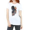 Miniatyrbillede 3 af 5: Marvel Womens/Ladies Black Panther Profile Cotton Boyfriend T-Shirt