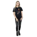 Miniatyrbillede 4 af 5: Marvel Womens/Ladies Black Panther Profile Cotton Boyfriend T-Shirt