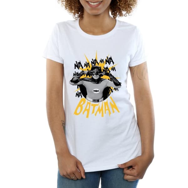 DC Comics Womens/Ladies Batman TV Series Nananana Cotton T-Shirt