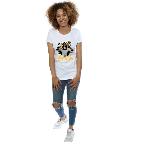 DC Comics Womens/Ladies Batman TV Series Nananana Cotton T-Shirt