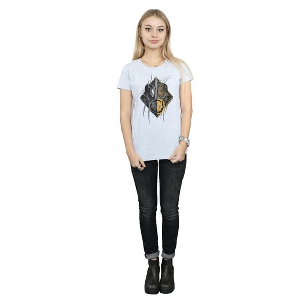 Marvel Womens/Ladies Black Panther Vs Killmonger Cotton T-Shirt