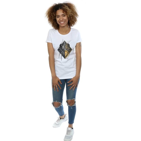 Marvel Womens/Ladies Black Panther Vs Killmonger Cotton T-Shirt