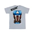Miniatyrbillede 1 af 3: Marvel Girls Captain America Chest Burst Cotton T-Shirt