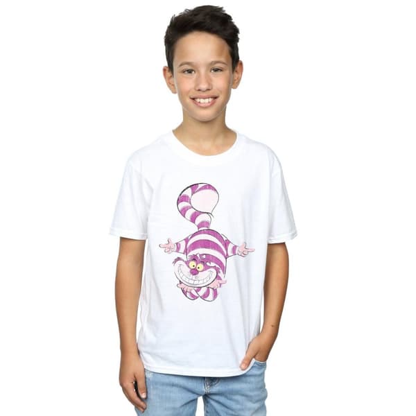 Disney Pojkar - Alice i underlandet - Cheshirekattens uppochnedvända t-shirt
