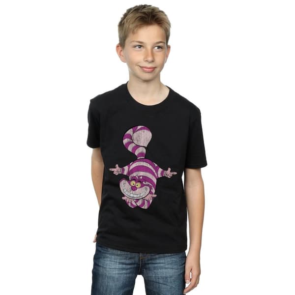 Disney Pojkar - Alice i underlandet - Cheshirekattens uppochnedvända t-shirt