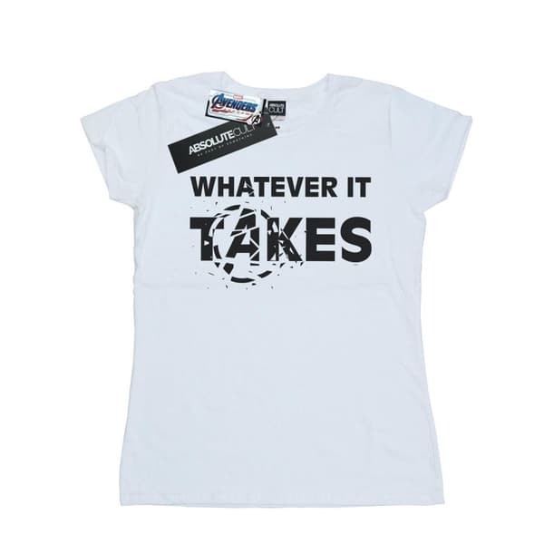 Marvel Womens/Ladies Avengers Endgame Whatever It Takes Cotton T-Shirt