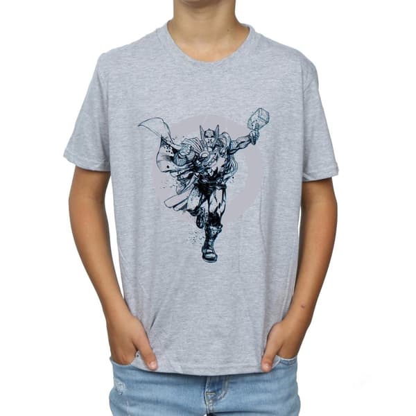 Marvel Boys Thor Circle T-Shirt