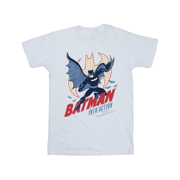 DC Comics Batman Into Action T-shirt för herrar