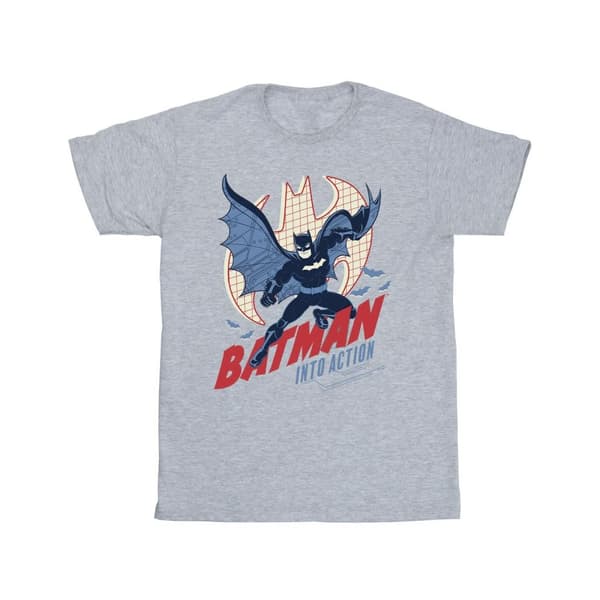 DC Comics Batman Into Action T-shirt för herrar