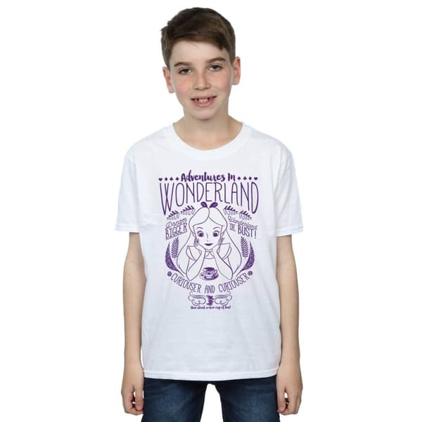 Disney Pojkar - Alice i underlandet - äventyr i underlandet - T-shirt
