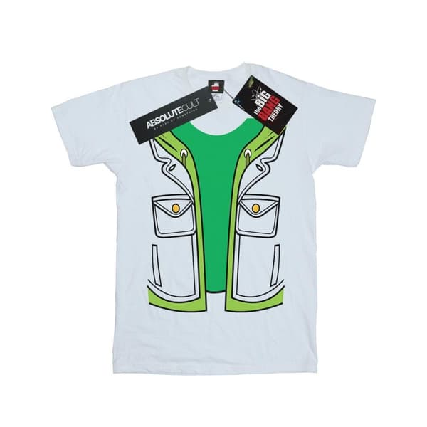 Big Bang Theory T-shirt med Leonard Hofstadter-kostym för herrar White XXL