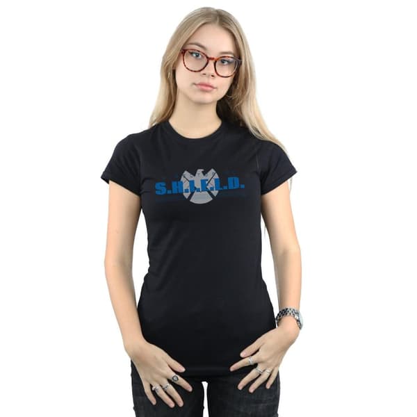 Marvel Womens/Ladies Agents of S.H.I.E.L.D. Director Of S.H.I.E.L.D. Cotton T-Shirt
