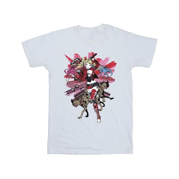 DC Comics Harley Quinn Hyenas T-shirt för herrar