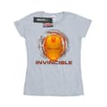 Miniatyrbild 5 av 5: Marvel Dam/Tjej Iron Man Invincible T-shirt i bomull