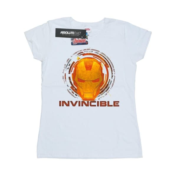 Marvel Dam/Tjej Iron Man Invincible T-shirt i bomull