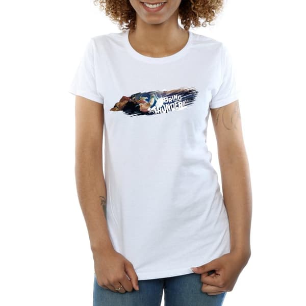 Marvel Womens/Ladies Thor Bring The Thunder Cotton T-Shirt