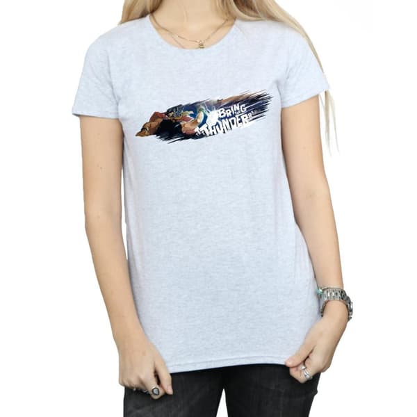 Marvel Womens/Ladies Thor Bring The Thunder Cotton T-Shirt