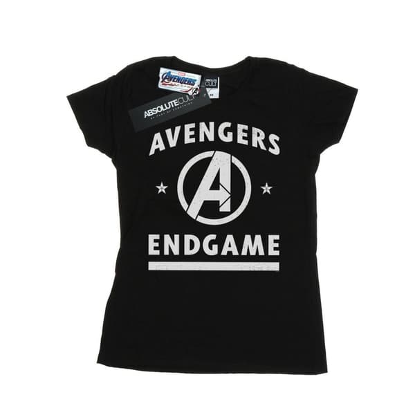 Marvel Womens/Ladies Avengers Endgame Varsity Cotton T-Shirt