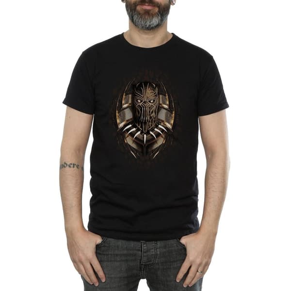 Marvel Black Panther Gold Killmonger T-shirt för herrar