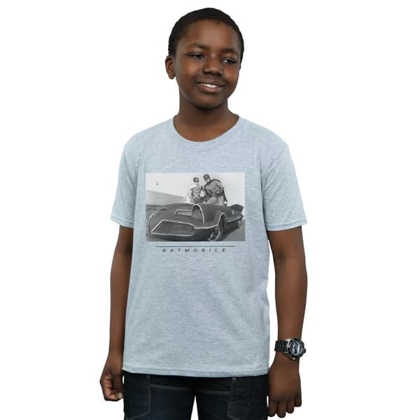 DC Comics Boys Batman TV Series Batmobile T-Shirt