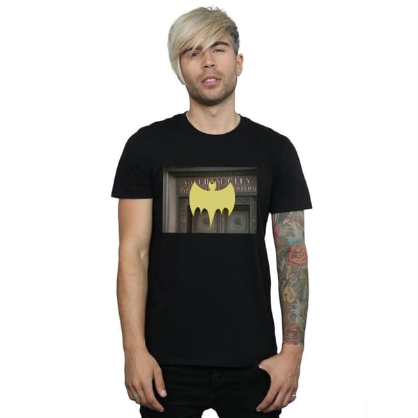 DC Comics Mens Batman TV Series Gotham City Police T-Shirt