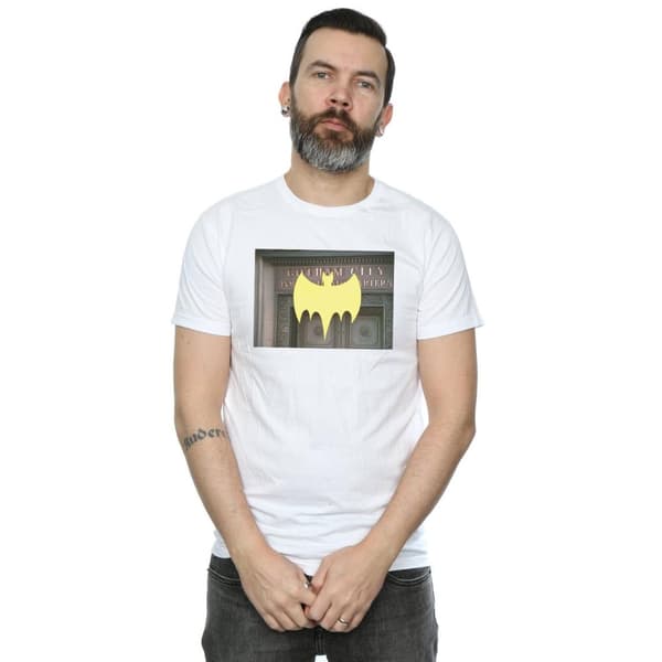 DC Comics Mens Batman TV Series Gotham City Police T-Shirt