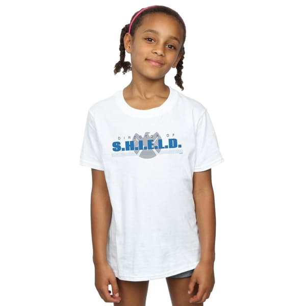 Marvel Girls Agents of S.H.I.E.L.D. Director Of S.H.I.E.L.D. Cotton T-Shirt