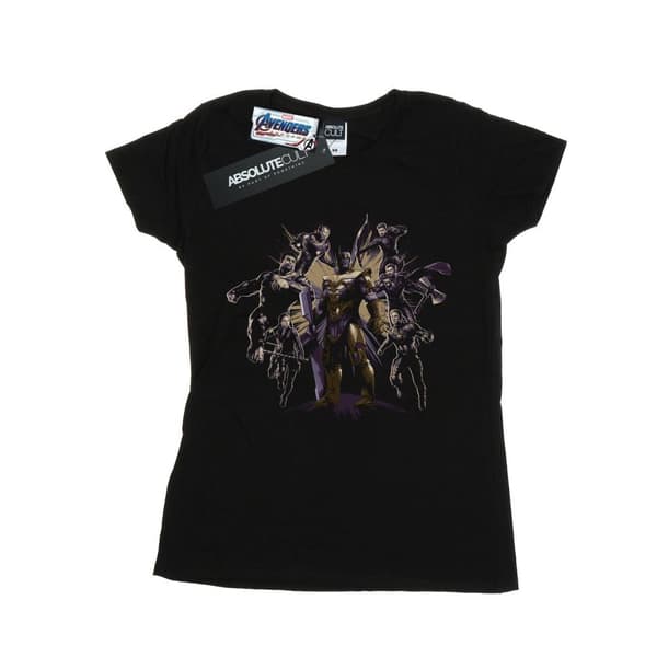 Marvel Dam/Tjej Avengers Endgame Vs Thanos T-shirt i bomull