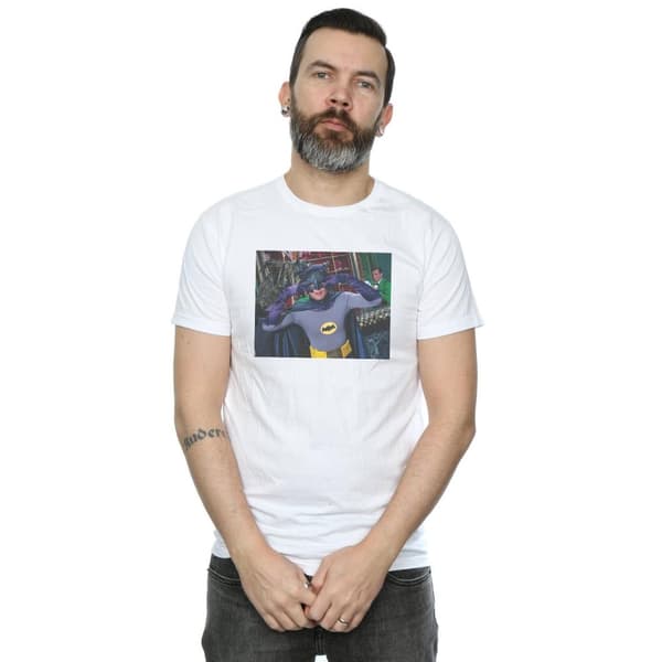DC Comics Mens Batman TV Series Batdance Photo T-Shirt