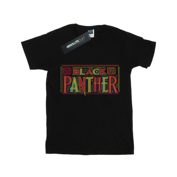 Marvel Black Panther - T-shirt med triballogo för pojkar