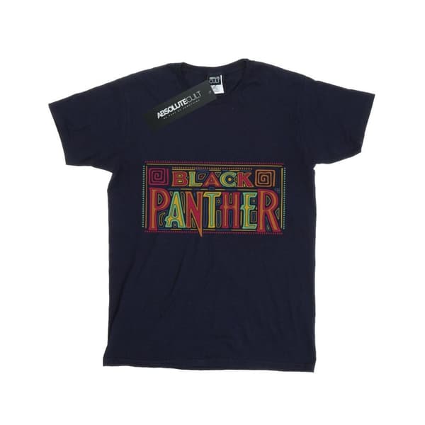 Marvel Black Panther - T-shirt med triballogo för pojkar