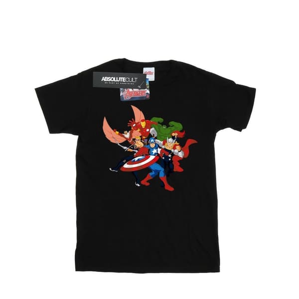 Marvel Pojkar Avengers Assemble Comic Team T-shirt