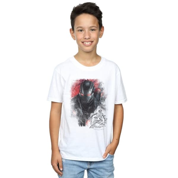 Marvel Pojkar Avengers Endgame War Machine - borstad t-shirt