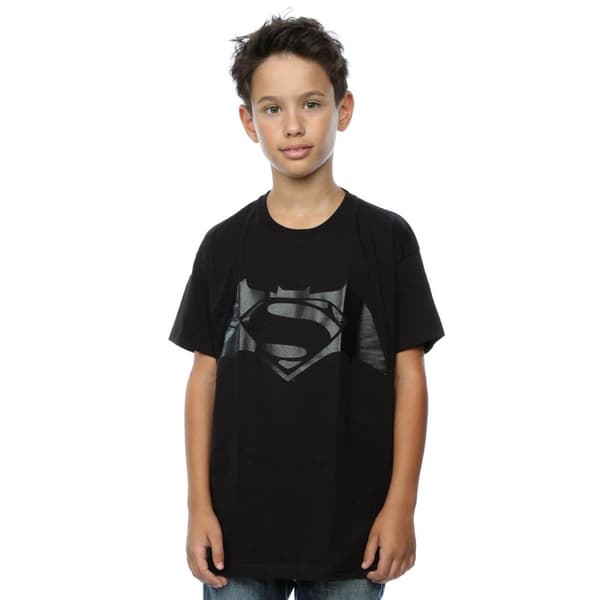 DC Comics Boys Batman v Superman Logo Print T-Shirt