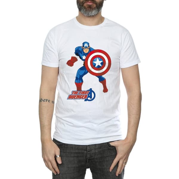 Marvel Captain America The First Avenger T-shirt för herrar