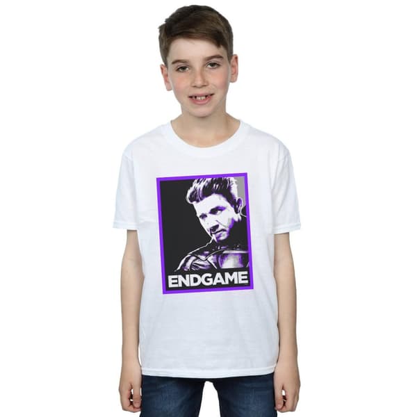 Marvel Pojkar Avengers Endgame Hawkeye Poster T-shirt