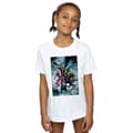 Miniatyrbillede 2 af 5: Marvel Girls Avengers Assemble Team Montage Cotton T-Shirt