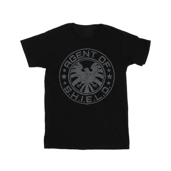 Marvel Pojkar Avengers Shield Beaten Circle T-shirt