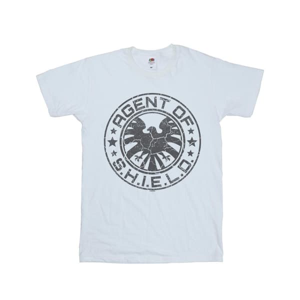 Marvel Pojkar Avengers Shield Beaten Circle T-shirt