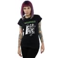 Pikkukuva 2 / 5: Beetlejuice Womens/Ladies Mono Poster Cotton T-Shirt