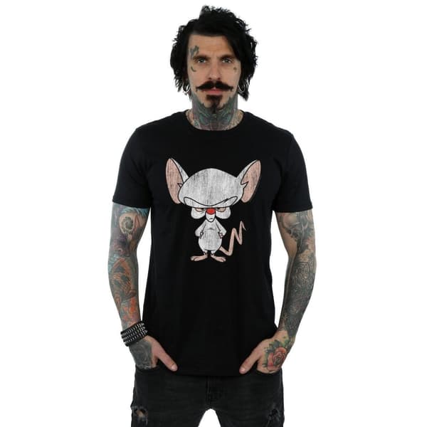Animaniacs Mens The Brain Classic Pose T-Shirt