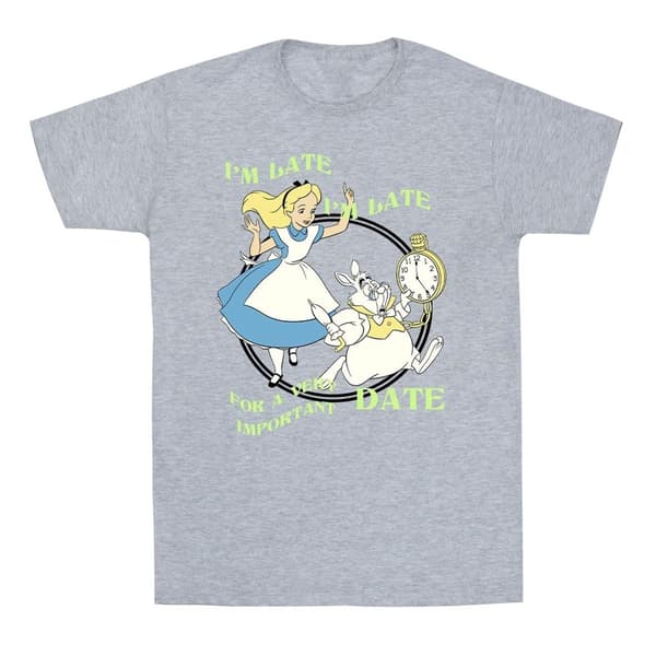 Disney Boys Alice In Wonderland I´m Late T-Shirt