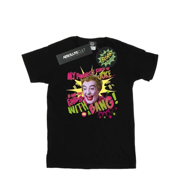 DC Comics Pojkar - Batman TV Series Joker Bang T-shirt Black 12-13 Years